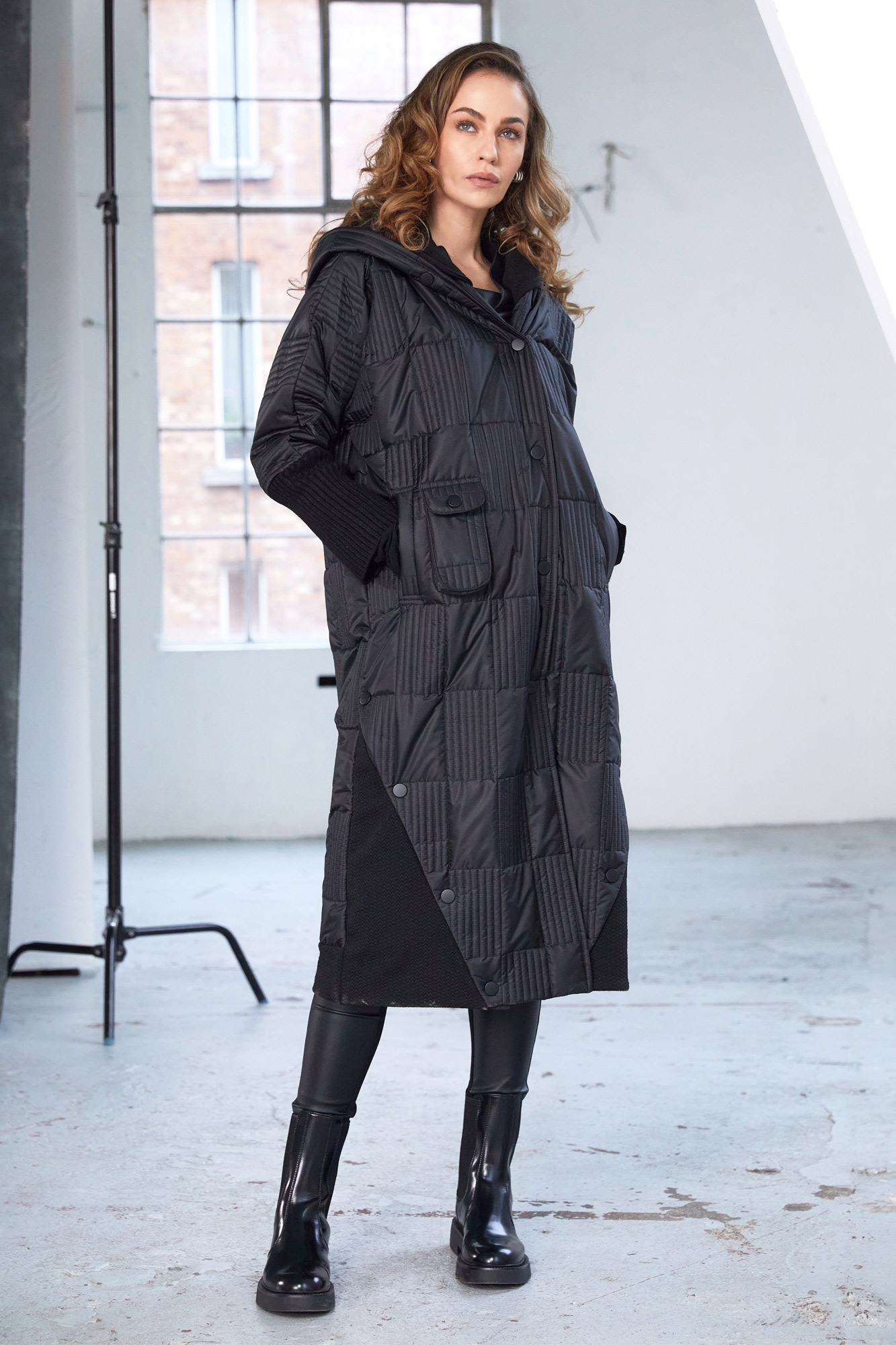 Naya Padded Collar Coat