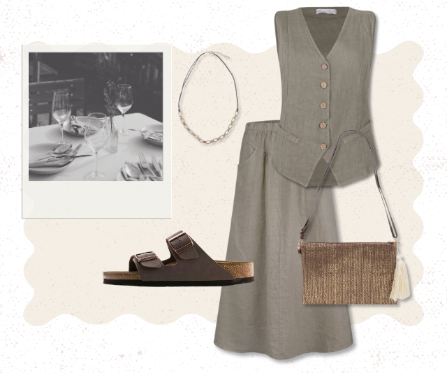Amazing Woman Evening Outfit