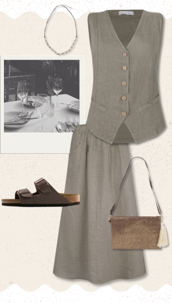 Amazing Woman Evening Outfit