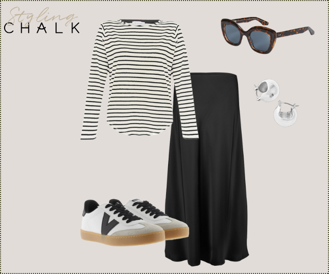 Chalk Gina Skirt Styling
