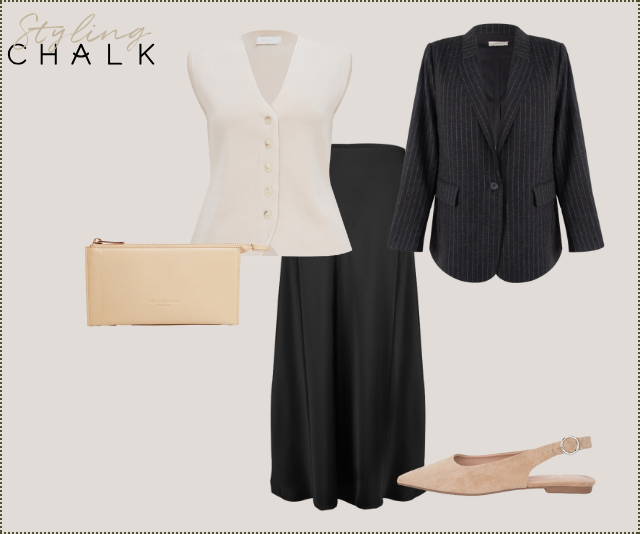 Chalk Gina Skirt Styling