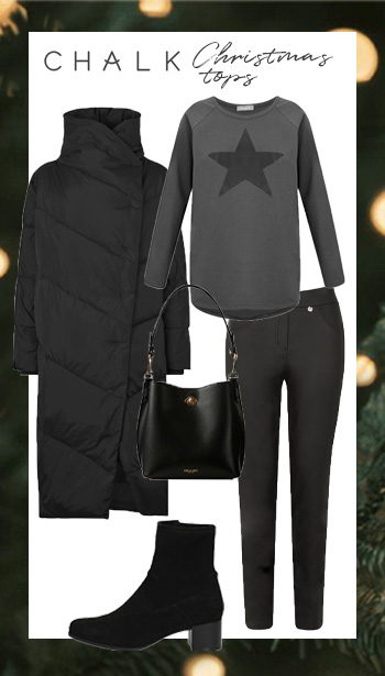 Styling Chalk Christmas Tops