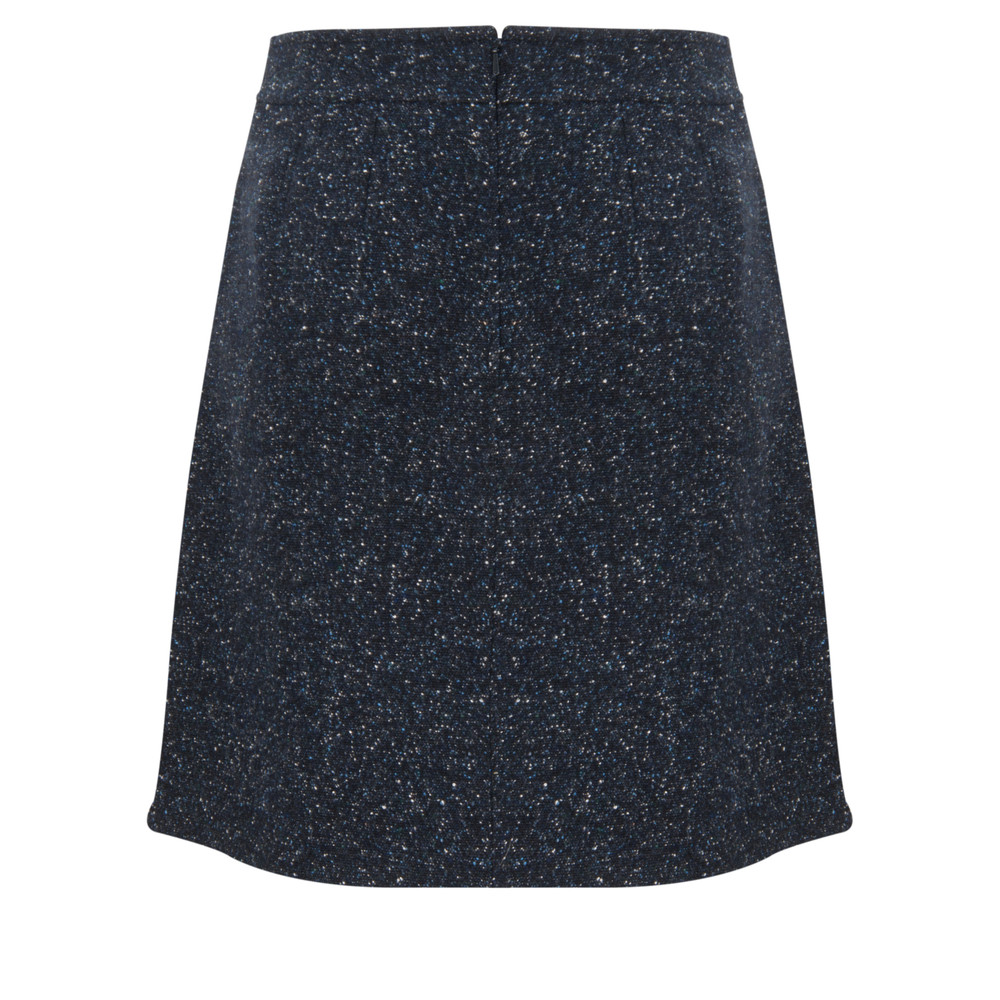 HOBBS Holly ALine Skirt in Navy
