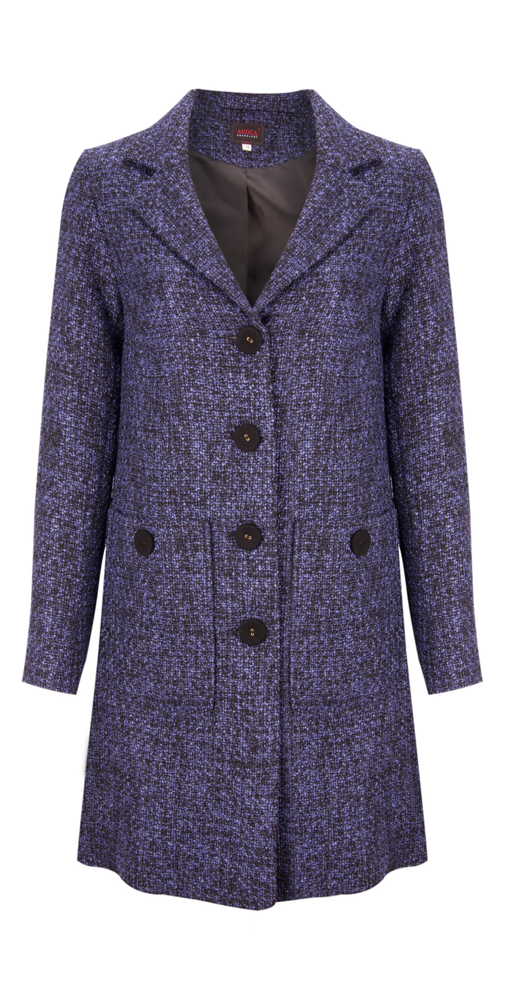 Avoca Paris Coat in Purple
