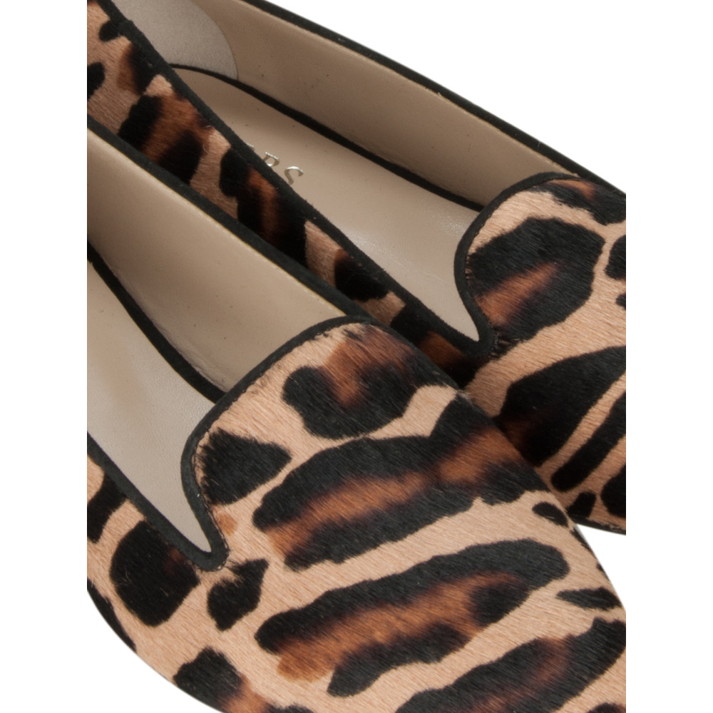 HOBBS Ellen Slipper Shoe in Leopard