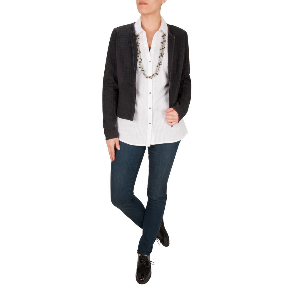 Sandwich Clothing Cotton Lawn Blouse in Optical White