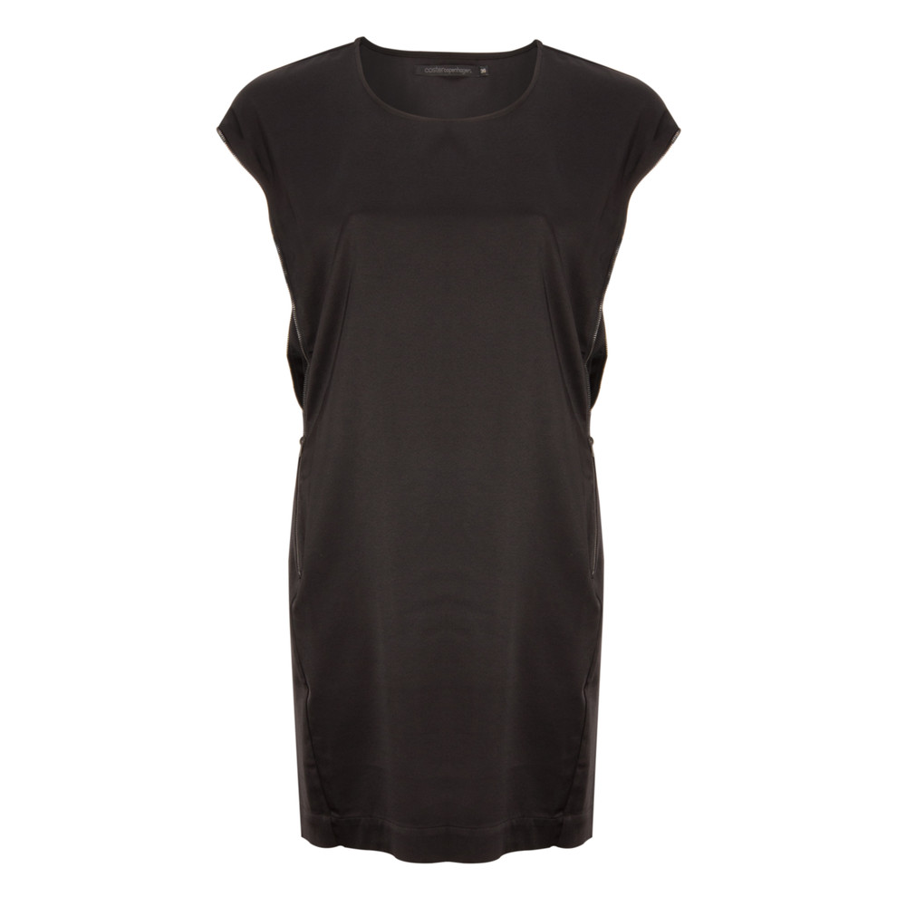 Coster Copenhagen Ladies Short Shimmer Dress - Black Glitter