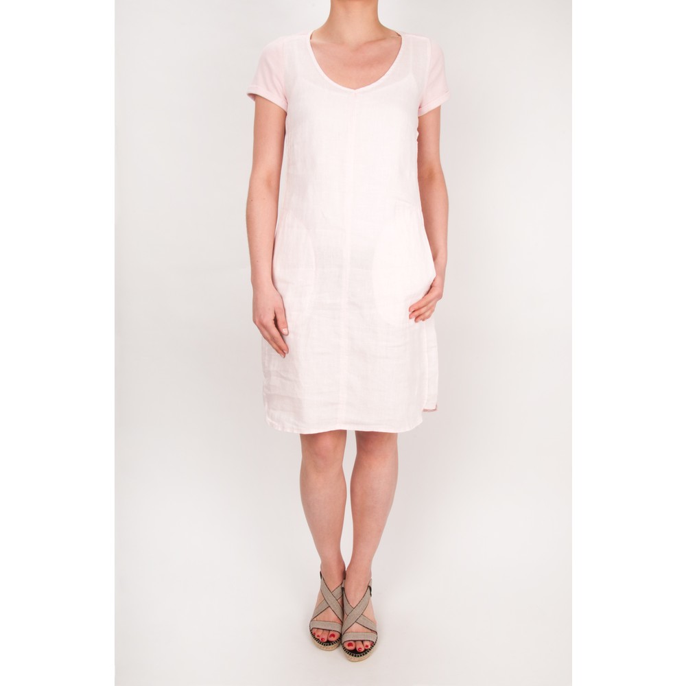 Sandwich Clothing Linen Garment Dye Dress in Potpourri