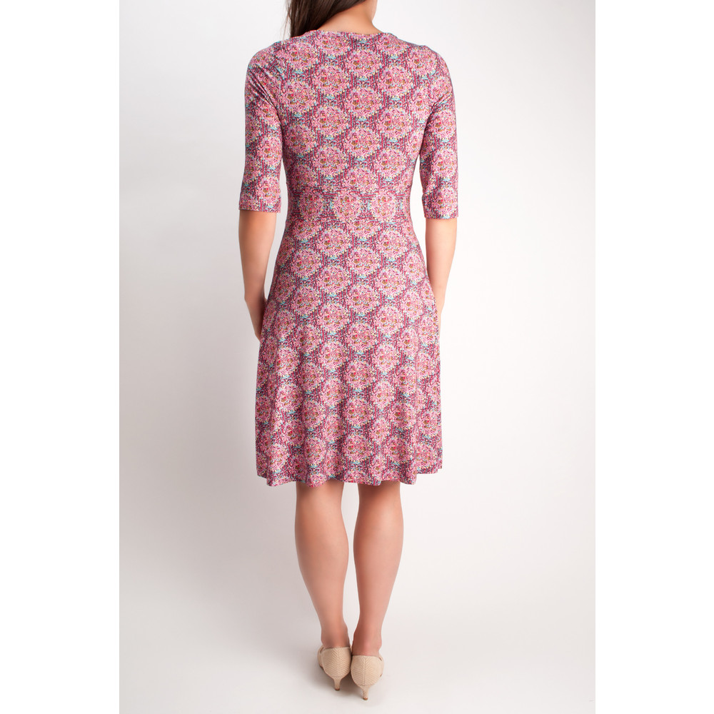 Avoca Liberty London Kaleidoscope Jersey Dress in Multi