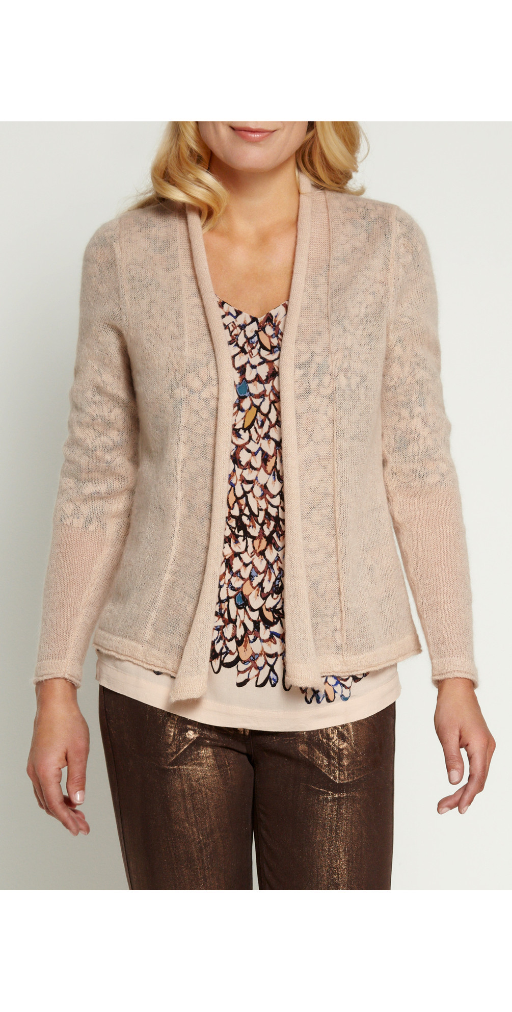 Sandwich Clothing Honey Comb Cardigan 