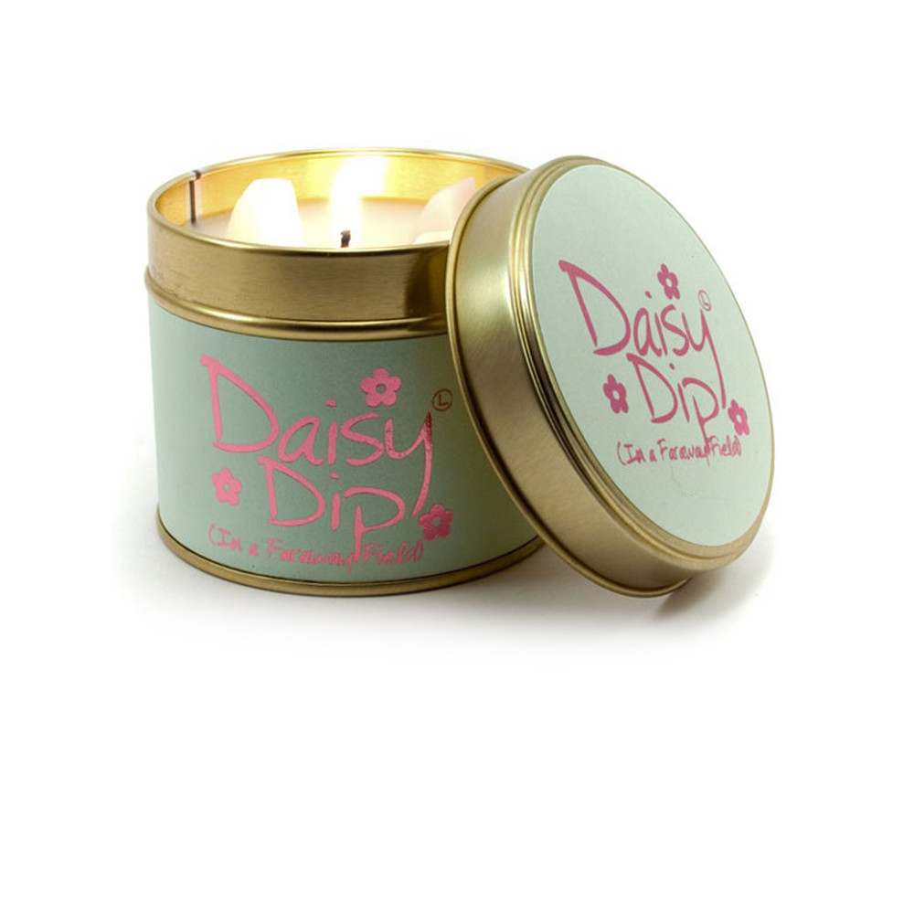 LilyFlame Ltd. Daisy Dip Scented Candle Tin in N/A
