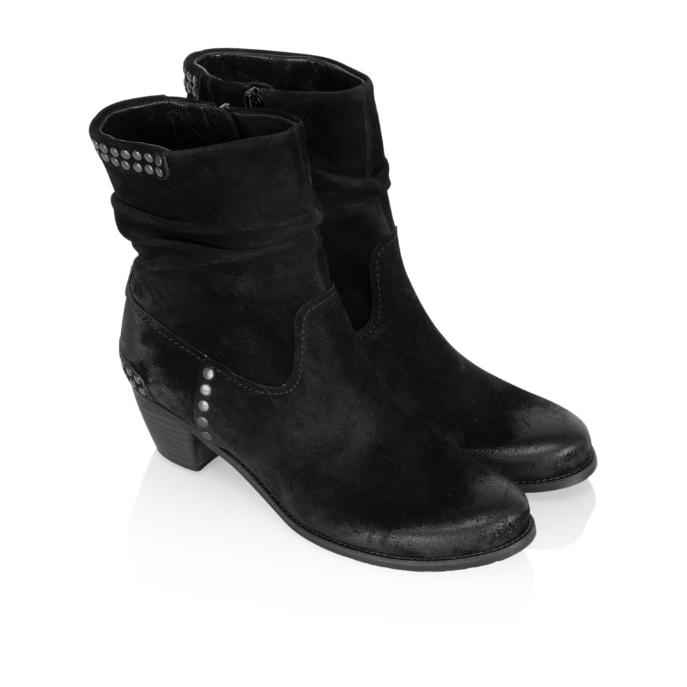 Kennel & Schmenger Selma Black Suede Ankle Boots 21-46120-380 SS main image 1