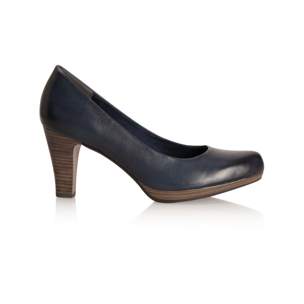 Marco tozzi deals pumps navy