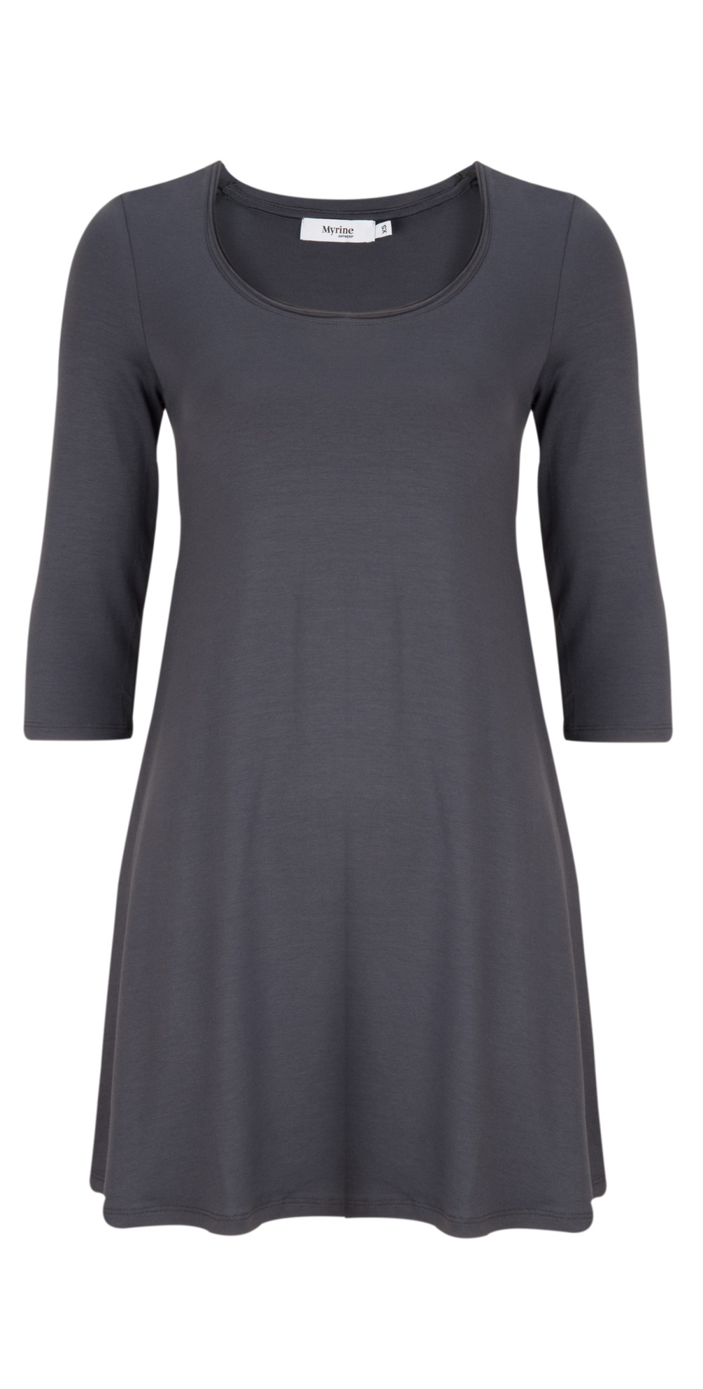 Myrine Essential Rose Jersey Tunic in 6A NAVY