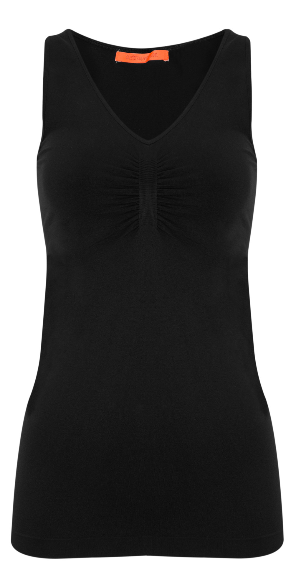 Coster Copenhagen Basic Seamless Long Top in Black