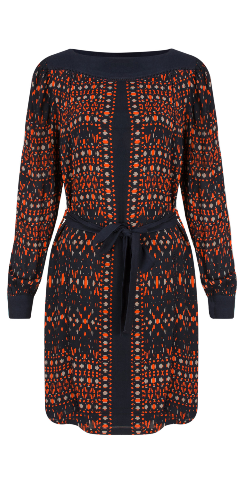 Great Plains Tarim Ladder Lace Detail Dress in XXS CHLLRD/TRUENVY