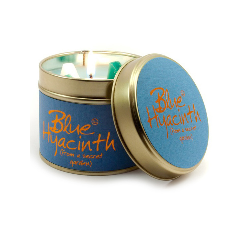 LilyFlame Ltd. Blue Hyacinth Scented Candle in N/A