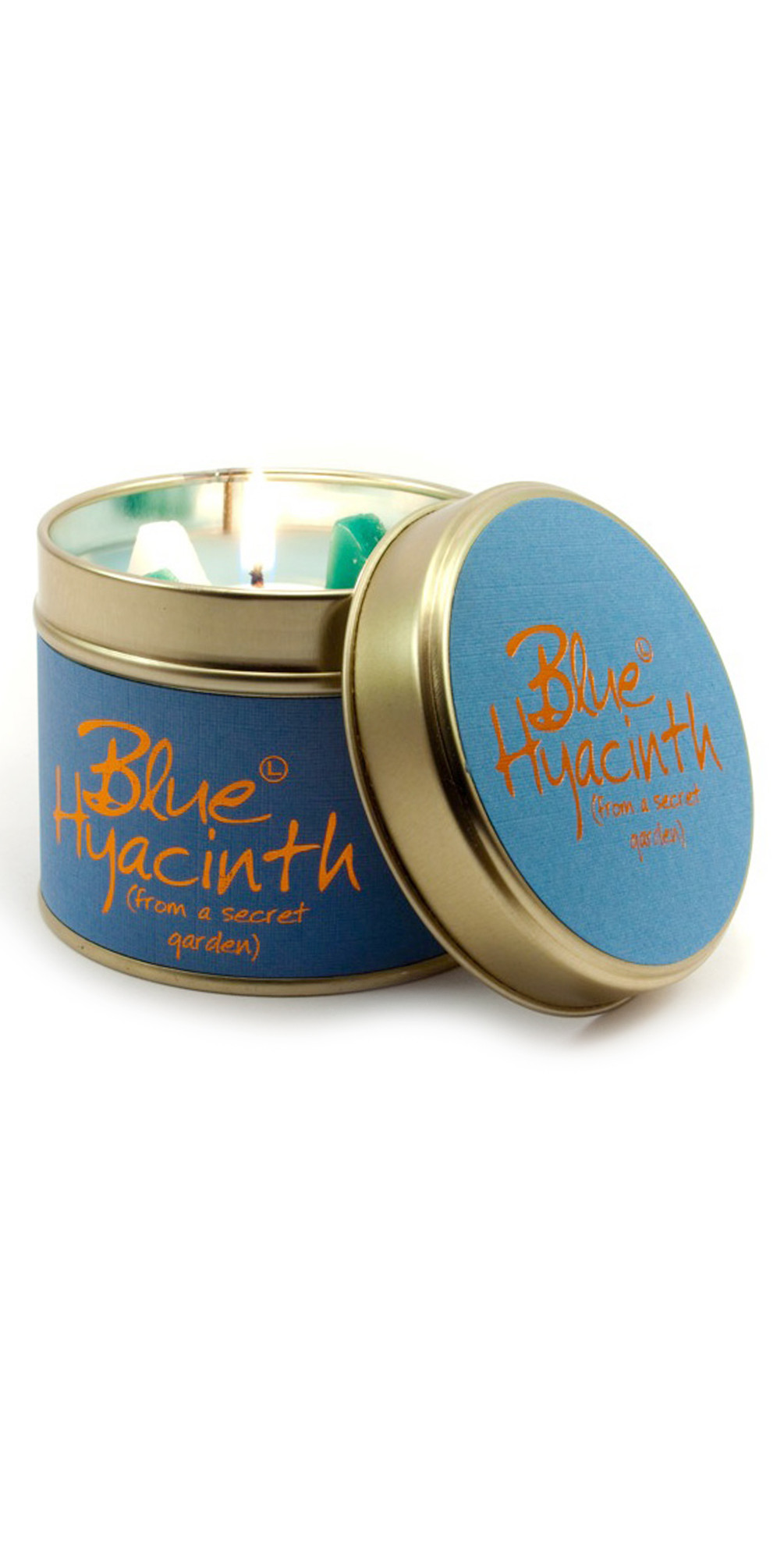 LilyFlame Ltd. Blue Hyacinth Scented Candle in N/A