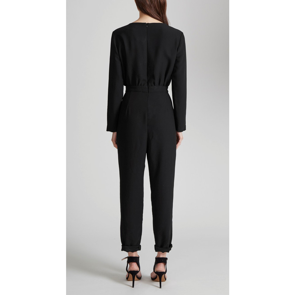 Great Plains Tuxedo Junction Jumpsuit in True Black