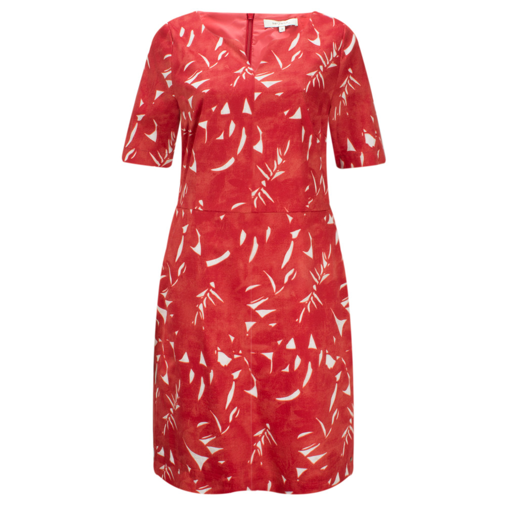 Sandwich Clothing Woven Cotton Print Dress in Summer Rose