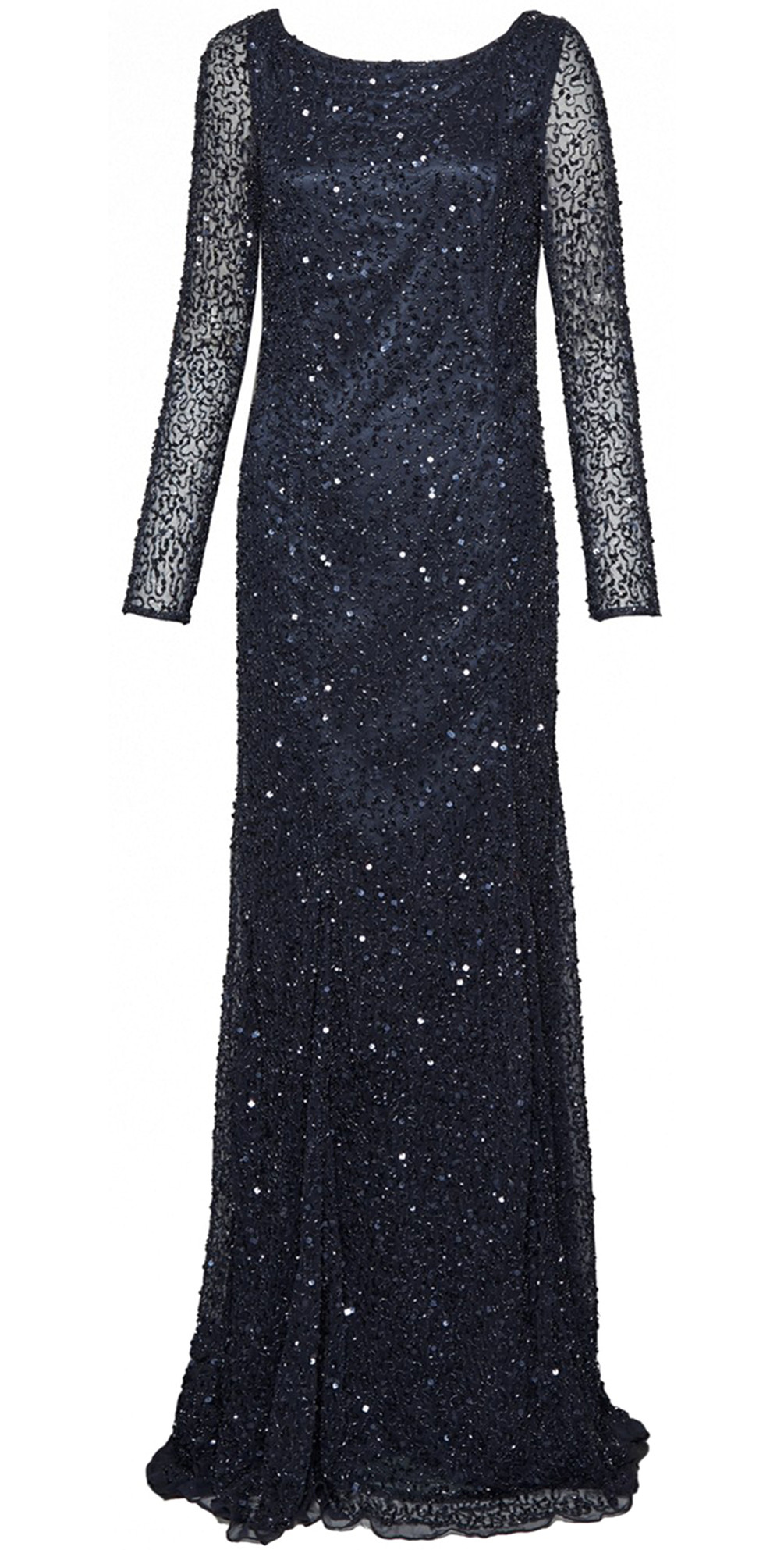 French Connection Helen Sparkle Maxi Dress in Nocturnal French Connection Helen Sparkle Maxi Dress in Nocturnal