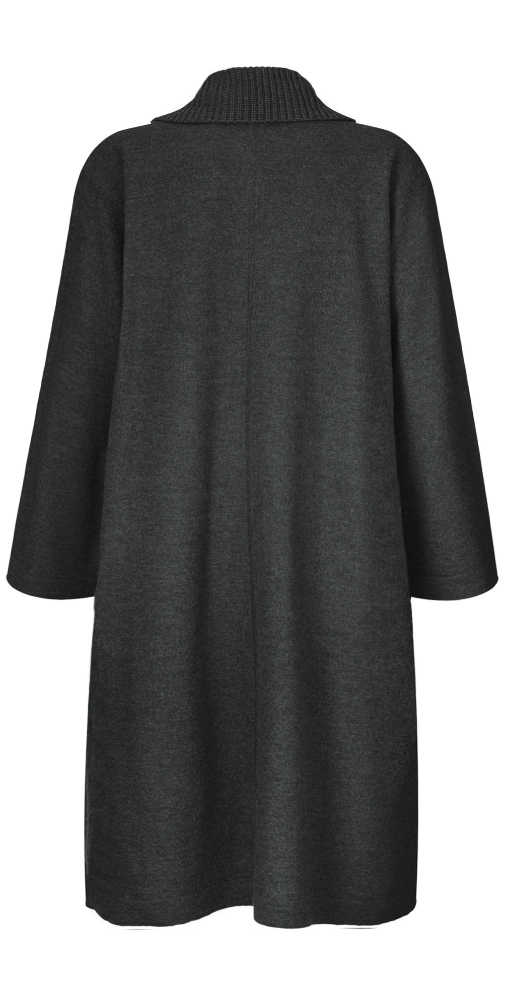 Masai Clothing Lorelle Knitted Coatigan in Stone Mel