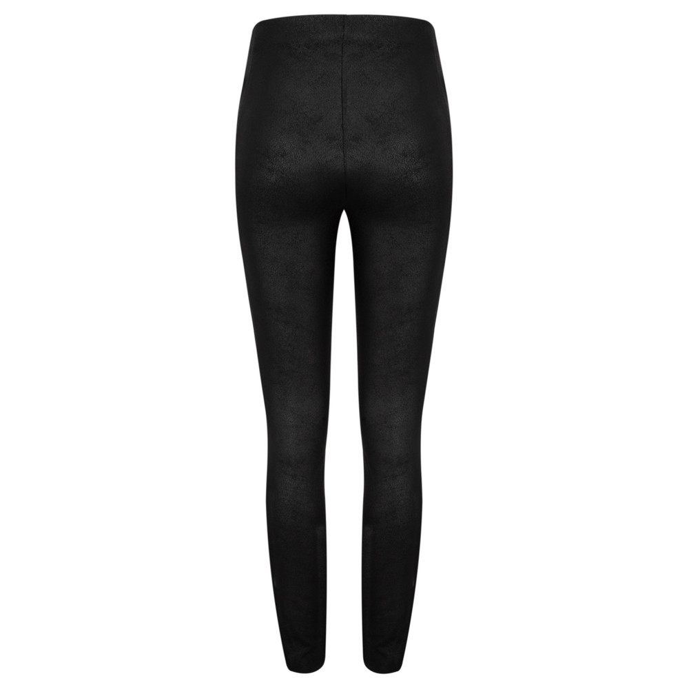 Robell Collette Coated Jodhpur Legging in Black
