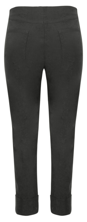 Robell Trousers Bella 7/8 Cropped Trouser in Anthracite