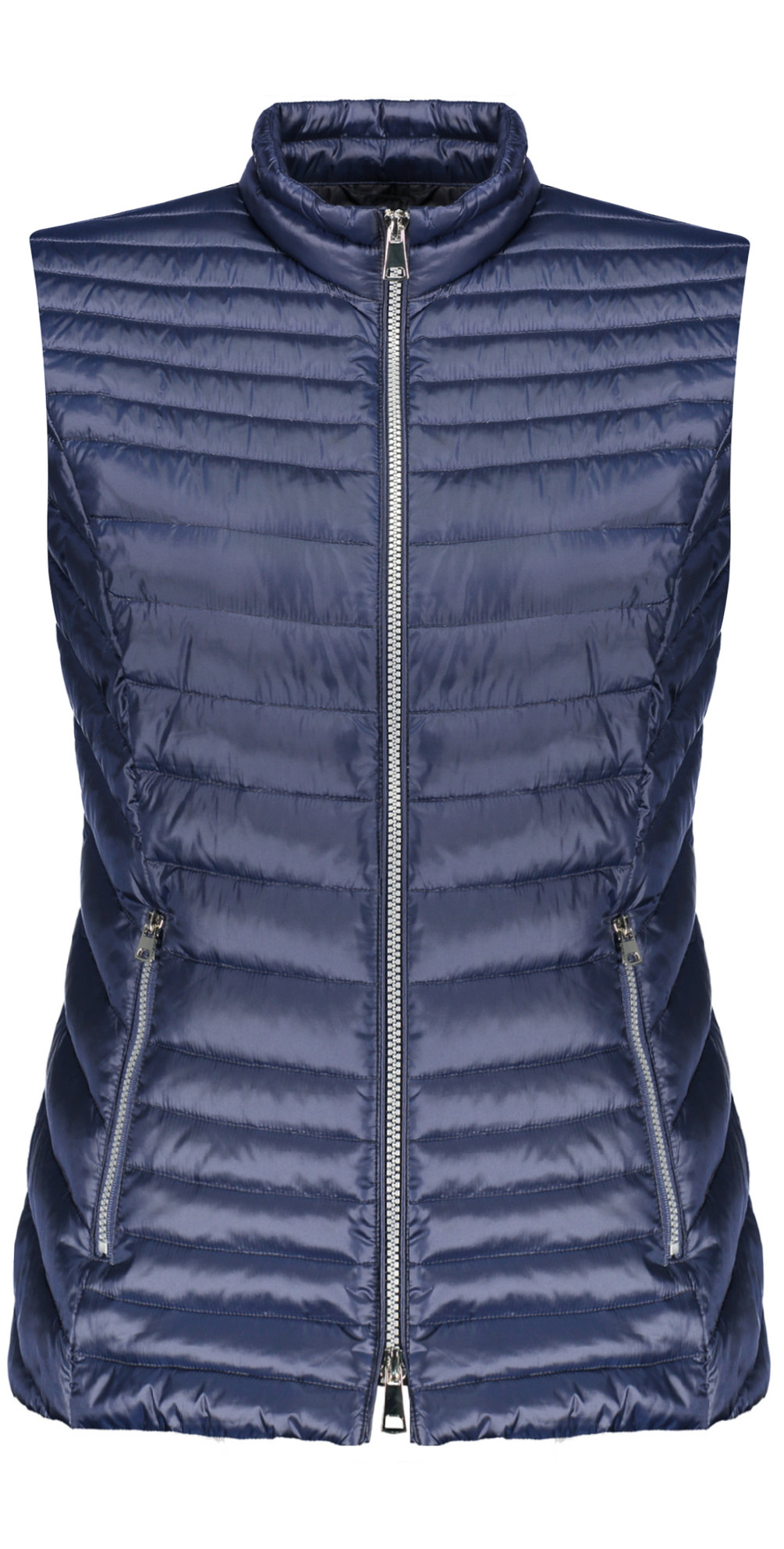 Gerry Weber Quilted Gilet in Dress Blues