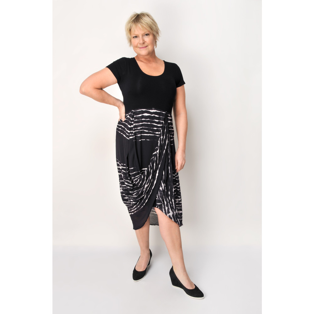 Foil Twist Dress main image 1