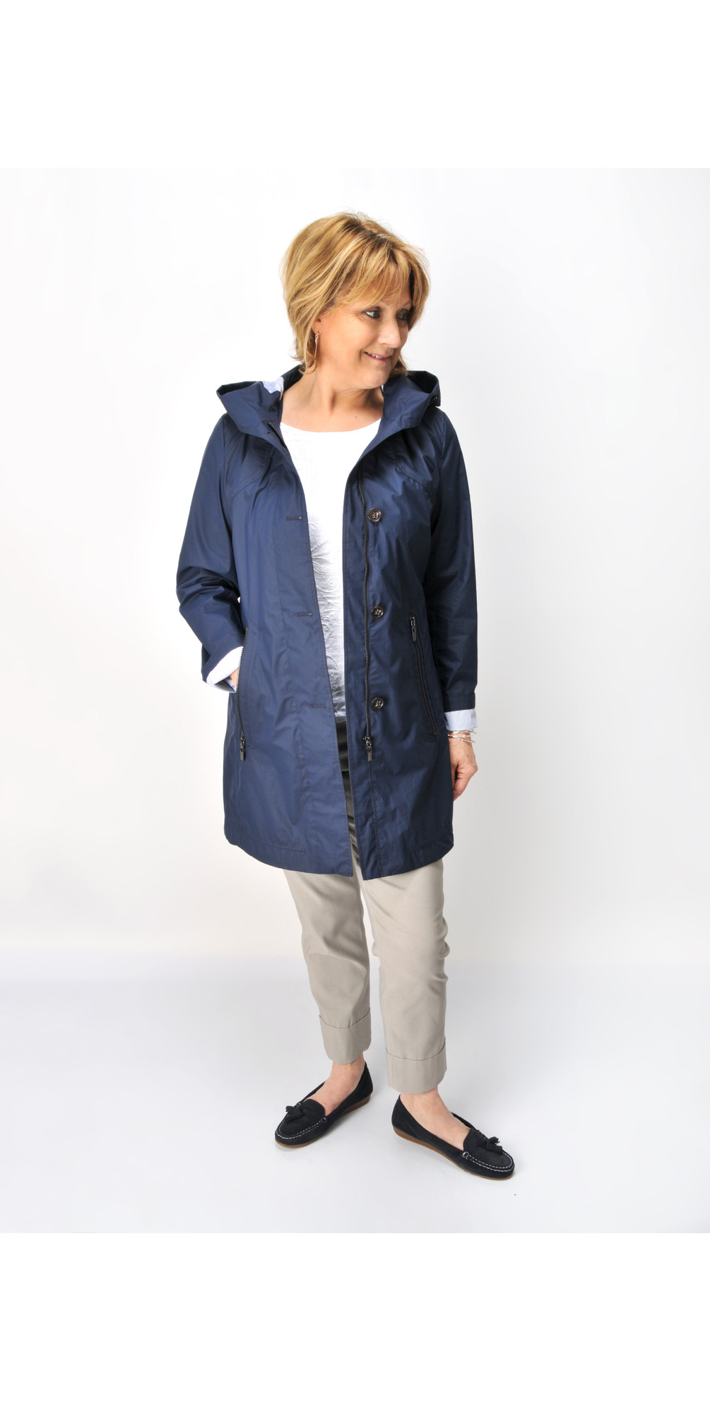 Frandsen Waterproof Jacket in Navy