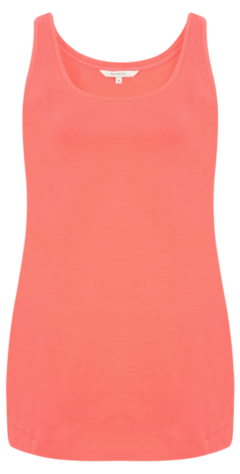 Sandwich Clothing Organic Cotton Vest Top in Tea Rose