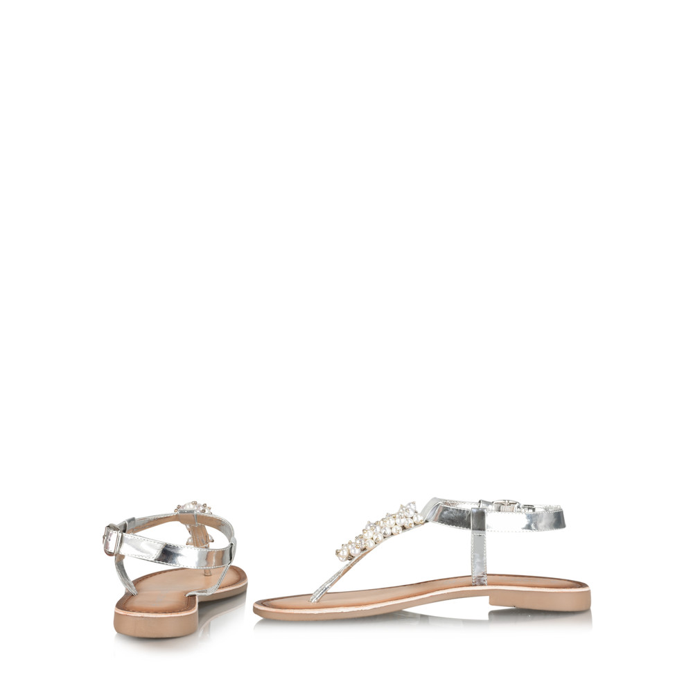 marco tozzi silver sandals