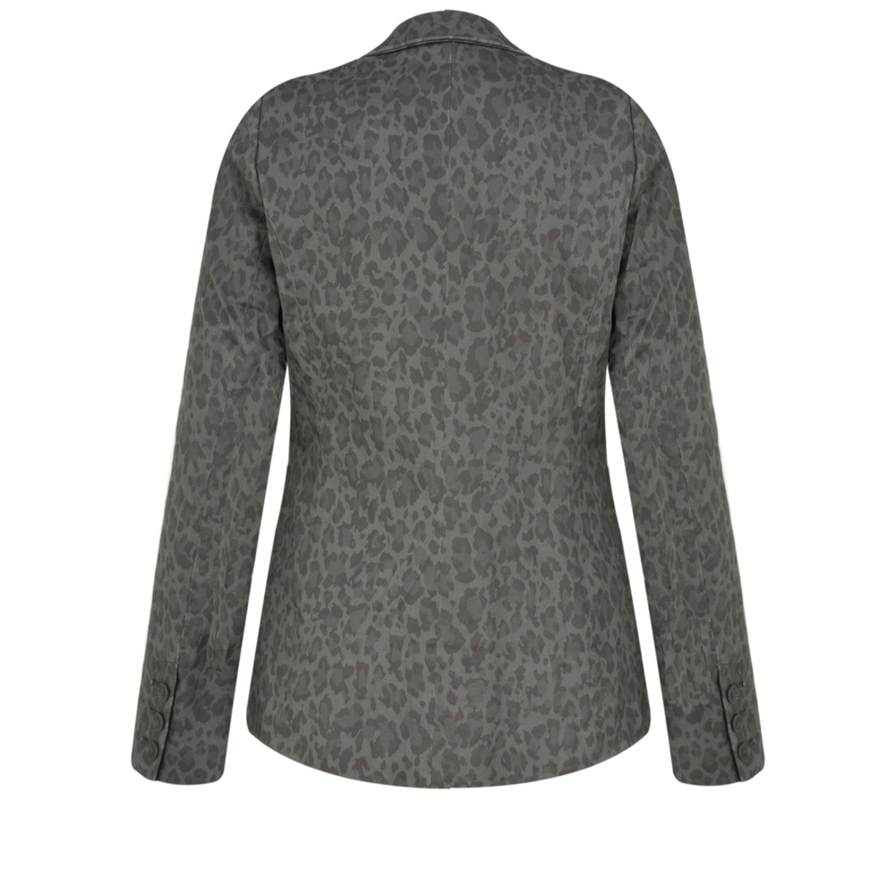 sandwich leopard print coat