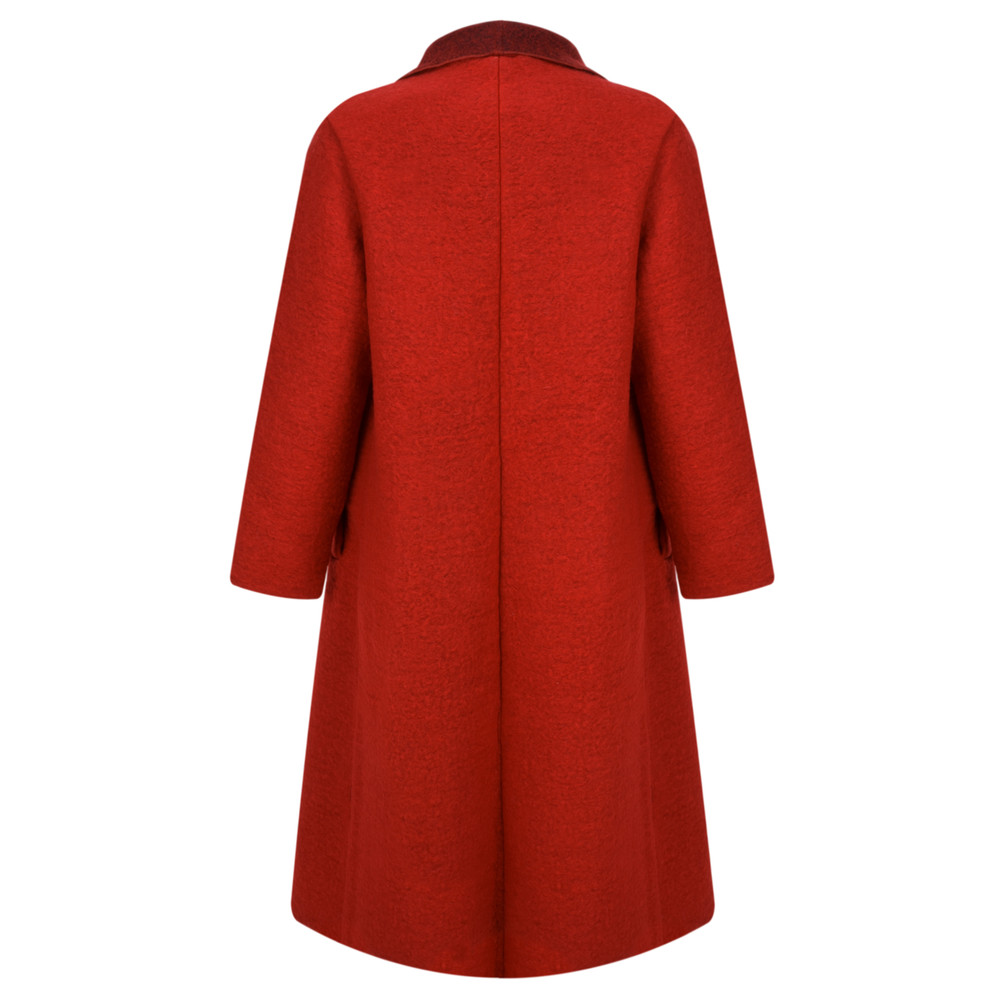 felt waterfall coat