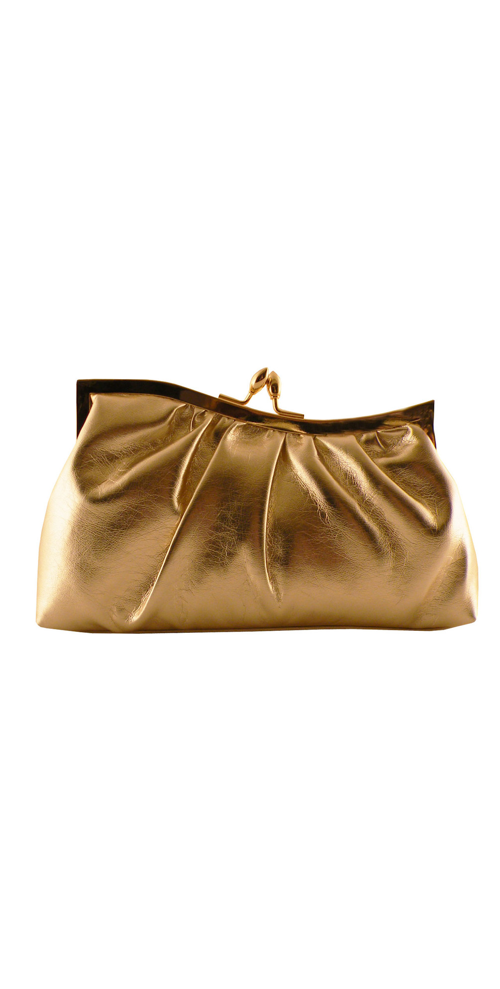 Alami Alami Gold Clutch in Gold