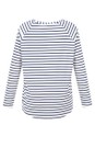 Chalk Navy Tasha Navy Stripe Top  