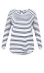 Chalk Navy Tasha Navy Stripe Top  