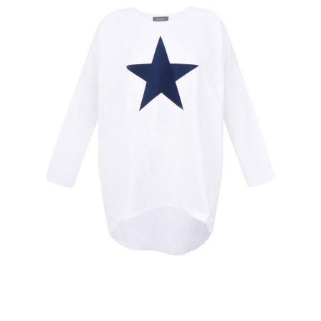 Chalk Robyn Star Top - White