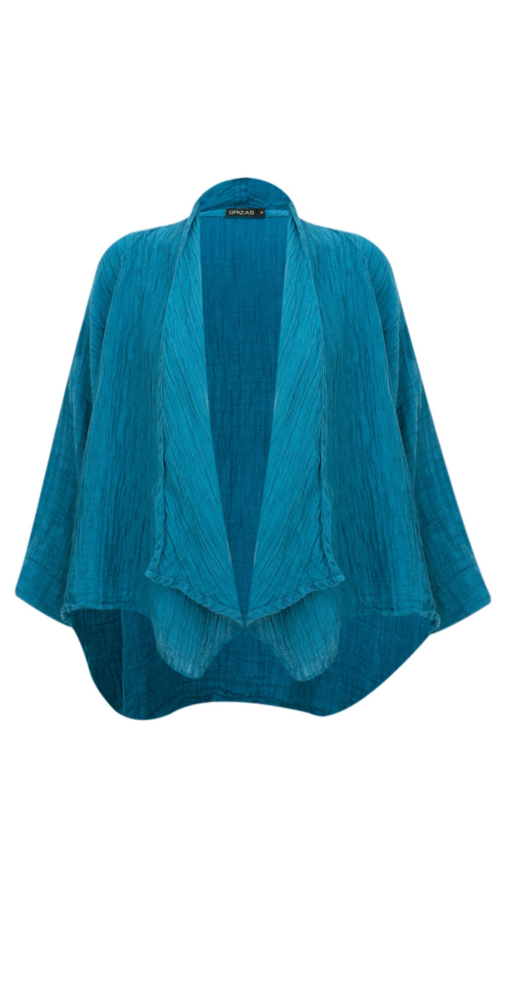 linen waterfall jacket