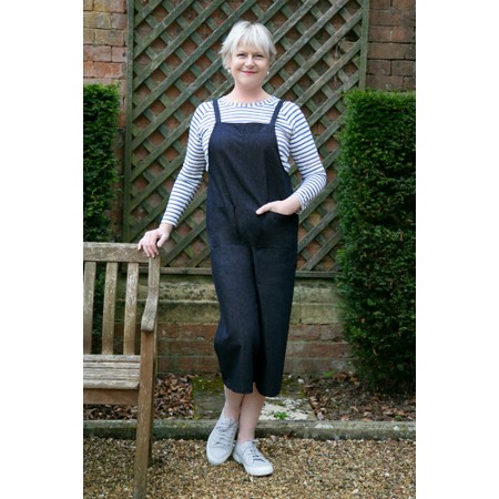 Chalk Tasha Blue Stripe Top - Blue