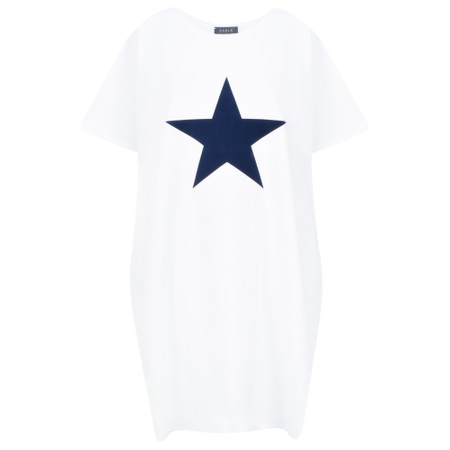 Chalk Linda Star Dress DO NOT USE  - White