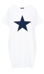 Chalk White / Navy Linda Star Dress DO NOT USE   