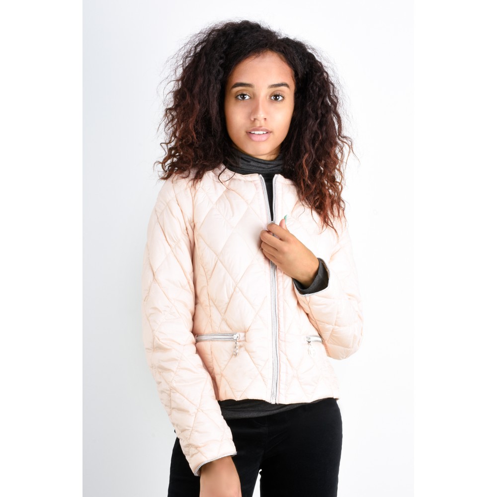 Frandsen Jilly Puffa Jacket in Blush