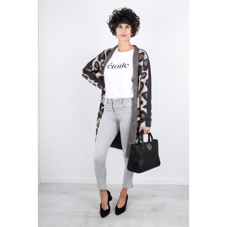Chalk Tasha Etoile Jersey T Shirt - Black