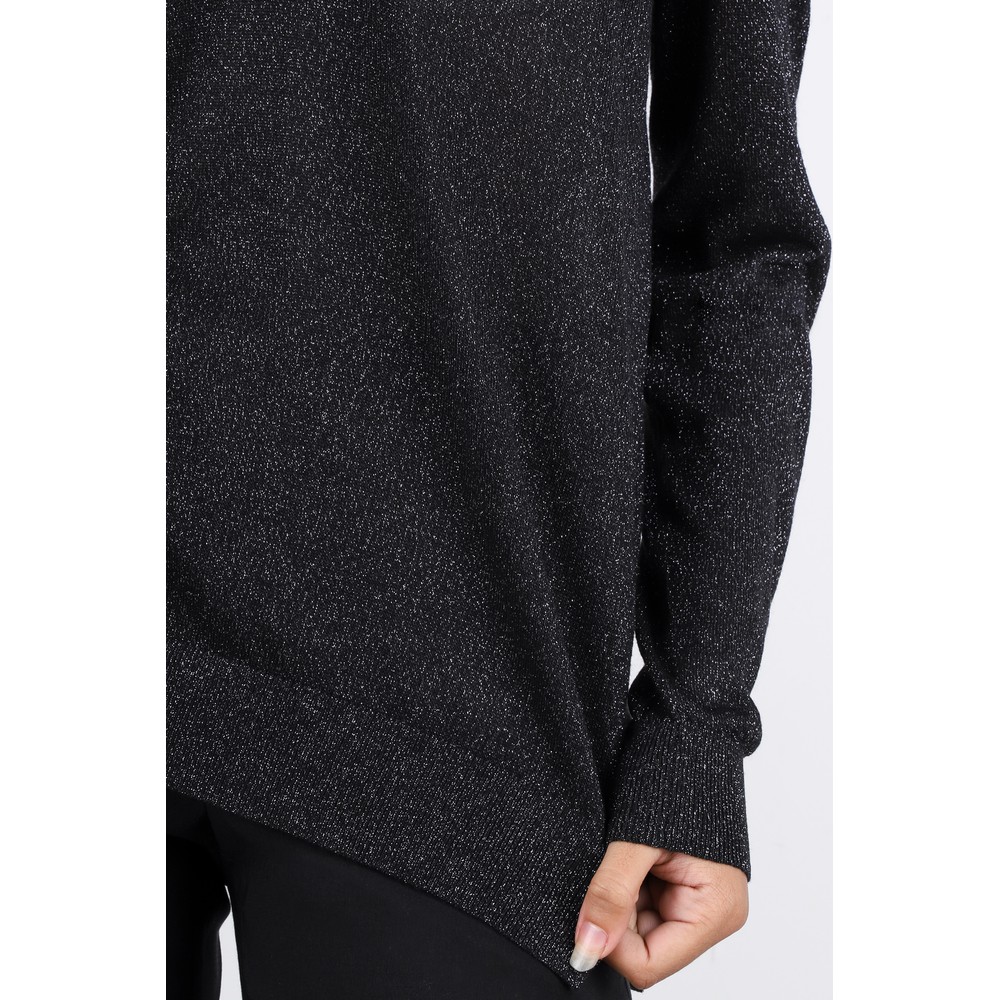 Great Plains Primrose Glitter Jumper in Black