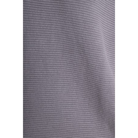 Chalk Vicki Cotton Rib Grey Jumper - Grey