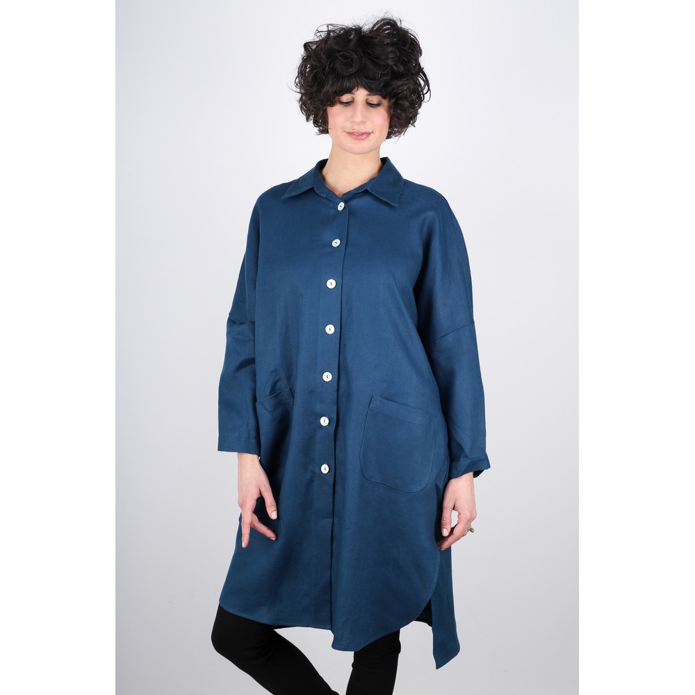 Chalk Lisa Denim Jacket Navy