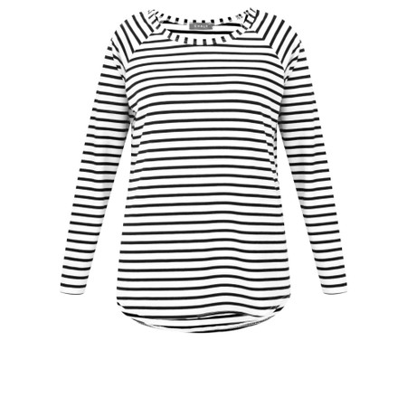 Chalk Tasha Black Stripe Top - Black