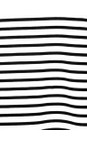 Chalk Black  Tasha Black Stripe Top  